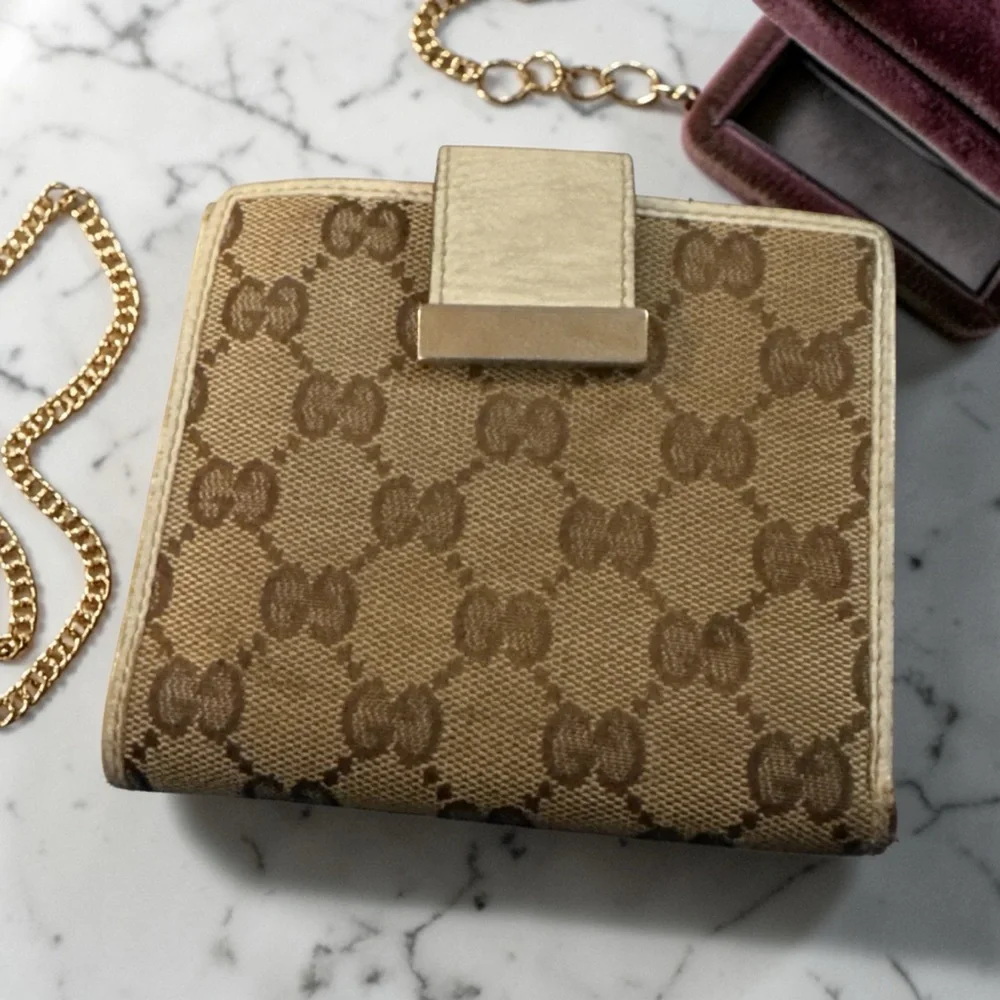 GUCCI GG Bifold Canvas Wallet - Picture 2 of 13